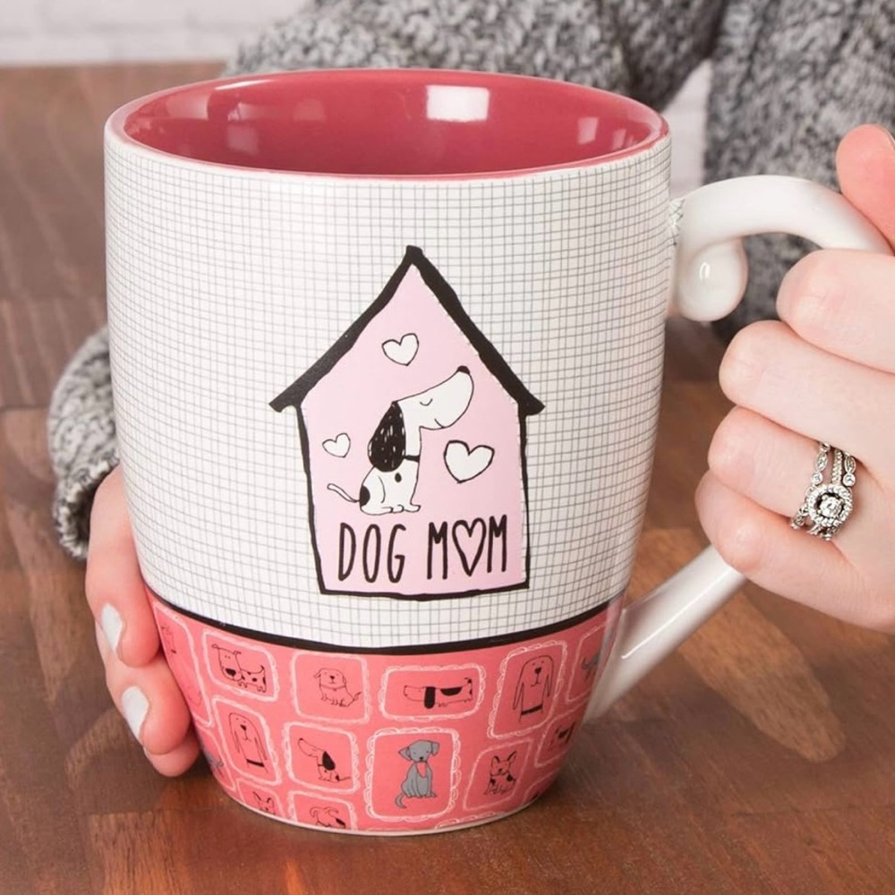 “DOG MOM” Ceramic Mug | #S23